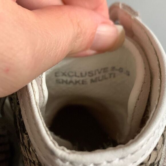 Vintage Havana Remiee 2 boots Studded Snakeskin Embossed Leather Bootie 6.5 - Picture 6 of 8